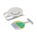 Golf Ball Marker Alloy Golf Hat Clip Green