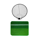 Golf Chipping Hitting Practice Net & Mat Indoor Outdoor Golf Training Aid Tool