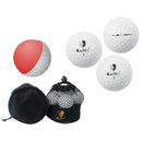 10 Pieces Professional Double Layer Golf Balls For Match Or Practice Play