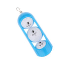 3 Pieces/Set Professional Golf Balls with Clip-on Golf Ball Holder Practice Tournament Gift