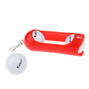 6 Pieces/Set Professional Golf Balls with 2 Hanging Clips Practice Tournament Gift