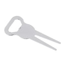 Portable Alloy Golf Divot Tool Pitch Repair Golf Accessories Silver