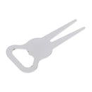Portable Alloy Golf Divot Tool Pitch Repair Golf Accessories Silver