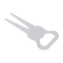 Portable Alloy Golf Divot Tool Pitch Repair Golf Accessories Silver