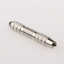 12 Pieces 17 Grams Premium Dart Replacement Barrels Shafts Grip Silver