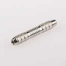 12 Pieces 17 Grams Premium Dart Replacement Barrels Shafts Grip Silver