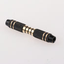 6 Pieces 16 Grams Premium Dart Replacement Barrels Shafts Grip Black