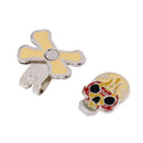 Golf Hat Clip Ball Marker Magnetic Portable Individual Pattern Golf Gift
