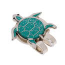 1 Piece Golf Hat Clip Ball Marker Cap Clip Stylish Golf Gift Durable Tortoise Pattern