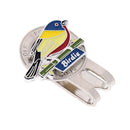 Cute Bird Pattern Magnetic Hat Clip Golf Ball Marker Fit for Golf Cap Visor Golfer Gift