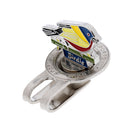 Cute Bird Pattern Magnetic Hat Clip Golf Ball Marker Fit for Golf Cap Visor Golfer Gift