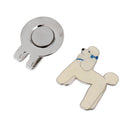 Cute Pet Dog Design Magnetic Hat Clip Golf Ball Marker Fit for Golf Cap Visor Golfer Gift
