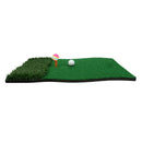 Portable Golf Fairway Rough Mat Home Practice Training Mat with Tee Holder Balls