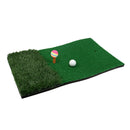Portable Golf Fairway Rough Mat Home Practice Training Mat with Tee Holder Balls