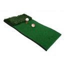 Portable Golf Fairway Rough Mat Home Practice Training Mat with Tee Holder Balls