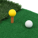 Portable Golf Fairway Rough Mat Home Practice Training Mat with Tee Holder Balls
