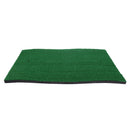 70 x 40cm Golf Mat Residential Practice Hitting Mat with Rubber Tee Holder Balls
