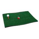 70 x 40cm Golf Mat Residential Practice Hitting Mat with Rubber Tee Holder Balls