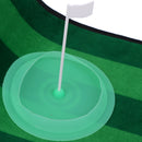 10' x 1' Non-slip Indoor Practice Golf Putting Green Mat Golf Training Aid with Putting Cup Flag and Storage Bag