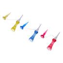2 Pieces/Set Plastic Parent-child Golf Tees Practice Improve Distance Red Yellow Blue Random Color