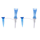 2 Pieces/Set Plastic Parent-child Golf Tees Practice Improve Distance Red Yellow Blue Random Color
