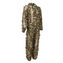 Camouflage Hooded Elastic Wasit Ghillie Suits Clothes Set Jacket Pants for Hunting Shooting Wildfowling