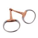 Premium 5'' Horse Bit Snaffle with Jointed Copper Mouth