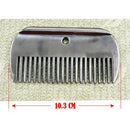 High Quality Stainless Steel Rustless Pony Horse Grooming Comb Equestrian Tools