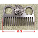 High Quality Stainless Steel Pony Horse Grooming Comb Equestrian Tools