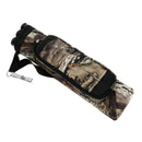 3-Tubes Camouflage Belt Clip Hip Arrow Quiver Holder Bag Hunting Archery Equipment