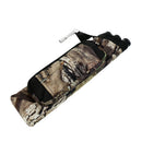 3-Tubes Camouflage Belt Clip Hip Arrow Quiver Holder Bag Hunting Archery Equipment