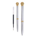 Stainless Steel Golf Signature Pen Ballpoint Gel Ink Rollerball Pens