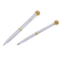 Stainless Steel Golf Signature Pen Ballpoint Gel Ink Rollerball Pens