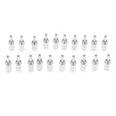 20 Pieces Alloy Archery Arrow Nock Pins for Inner Diameter 6.2mm Arrow Shafts Protect Arrows