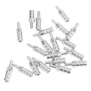 20 Pieces Alloy Archery Arrow Nock Pins for Inner Diameter 6.2mm Arrow Shafts Protect Arrows