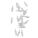 20 Pieces Alloy Archery Arrow Nock Pins for Inner Diameter 6.2mm Arrow Shafts Protect Arrows