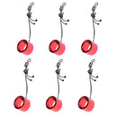 6 Pieces ID 9.5mm Archery Arrow Bow Fishing Safety Slide Kit Set