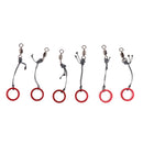 6 Pieces ID 9.5mm Archery Arrow Bow Fishing Safety Slide Kit Set