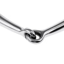 5 Inches Horse Bit Snaffle With Curb Chain and Curb Hooks -Durable and Rustless