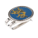 12 Pieces Exquisite Zodiac Pattern Magnetic Hat Clip Golf Ball Markers With Gift Box Golfer Presents