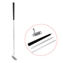 Foldable Collapsible Golf Putter Club with Two Golf Balls One Practice Hole Golfer Gift Set