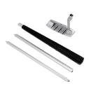 Foldable Collapsible Golf Putter Club with Two Golf Balls One Practice Hole Golfer Gift Set