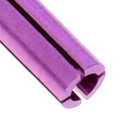 9 Pieces Anodised Aluminum Dart Flight Savers / Protectors Purple