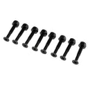 Set of 8pcs Skateboard Hardware Screw Set / Longboard Screws