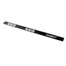 Tennis Racquet Head Protection Tape 40 x 2.5cm, Black