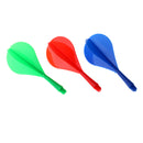Durable ABS Plastic Darts Shafts Flights Combo Set Ballon Shaped Flights, Set of 30