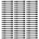60Pcs New 2BA Plastic Dart Stems Dart Shafts Diam 6mm Safe Throwing -Black