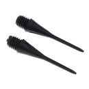 100 Pieces Electronic Dart Soft Tips Points - 2BA Thread Indoor Party Game - Black