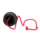 Snooker Rubber CHALK HOLDER / Billiards Cue Chalk Grip with Cord - Black