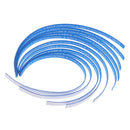 10 Pieces Table Tennis Edge Tape Racket Side Sponge Protect Blue